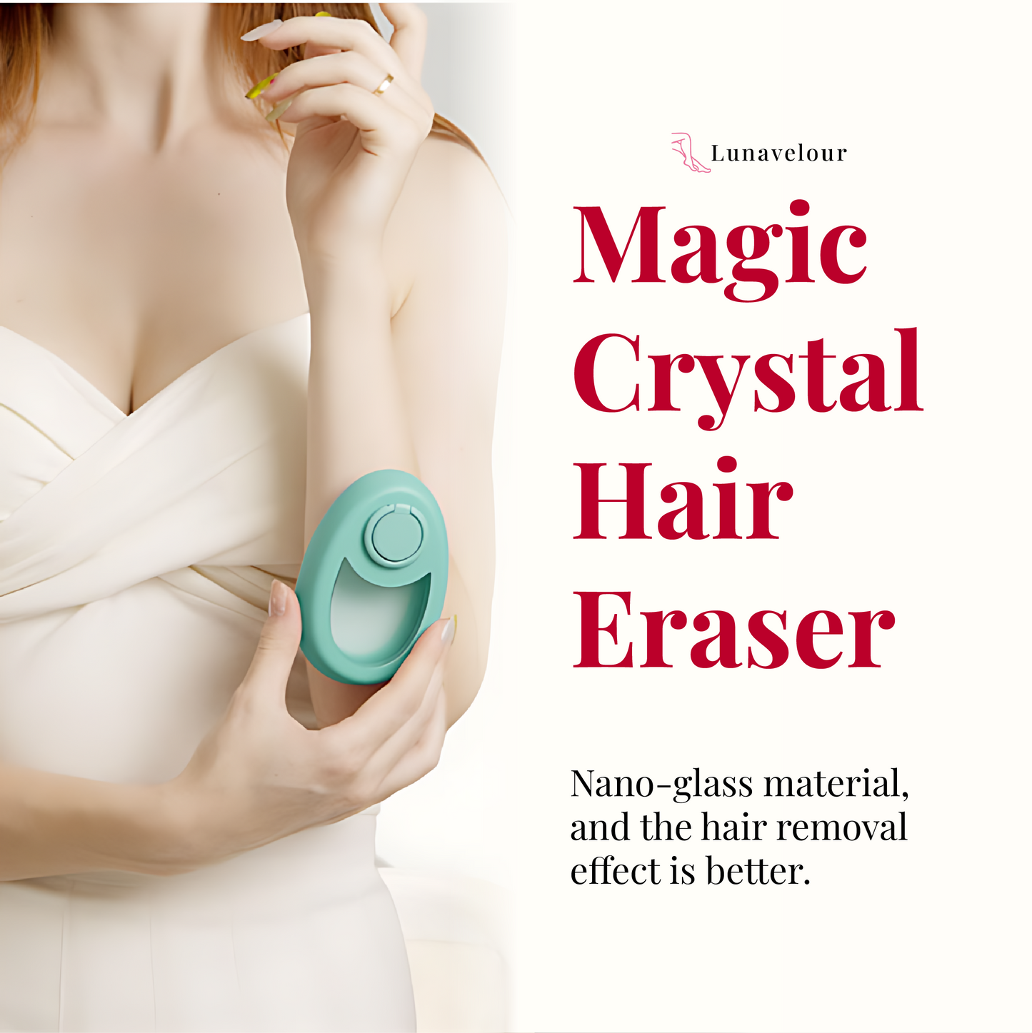 Crystal Hair Removal Device || Painless Eraser