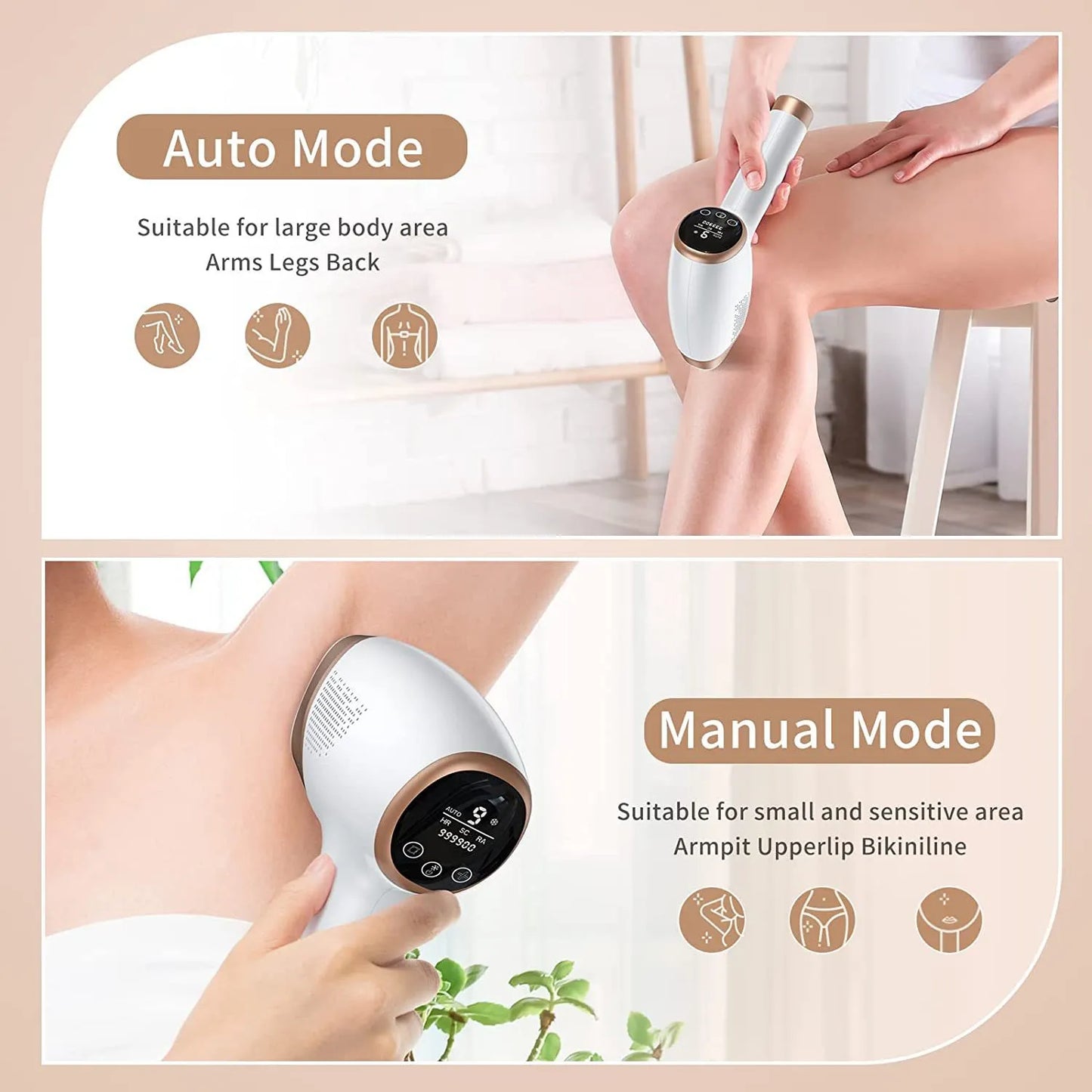 Ice Cooling IPL Hair Removal || No more Pain, regular Cost, Irritation